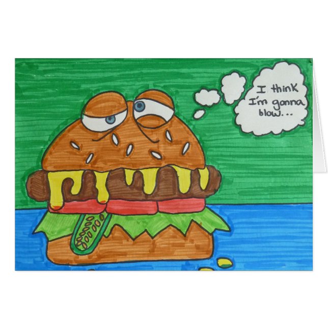 Hamburguesa del dibujo animado (Anverso (Horizontal))