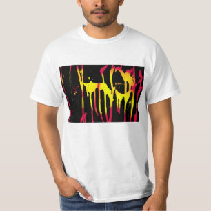 hamburguesas y espuelas y camiseta bacanal