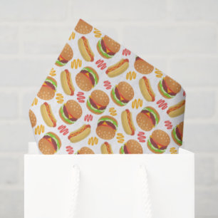 Hamburguesas y Perros Calientes Papel de Seda