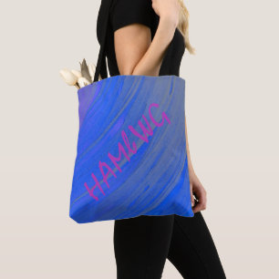 HAMbWG - Bolsa de la tota - Bañera violeta azul HA