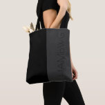 HAMbWG - Bolsa de la tote - Logotipo HAMbWG en neg<br><div class="desc">HAMbWG - Bolsa Tote - Logotipo HAMbWG en blanco y negro (Poirot)</div>