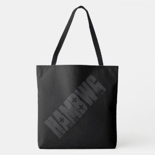 HAMbWG - Bolsa de la tote - Logotipo HAMbWG negro