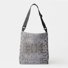 HAMbWG Bolsa o Tote de cuerpo cruzado - B W Piel d