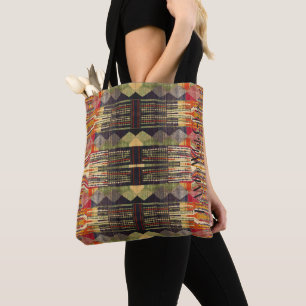 HAMbWG - Bolsa Tote - Aspecto tribal bohemio