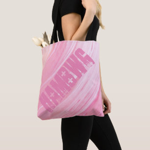 HAMbWG - Bolsa Tote - Swirl Peach Pinky con HAMbWG