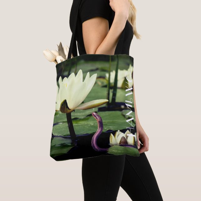 HAMbWG - Bolsas Tote - Loto con Serpiente (Detalle)