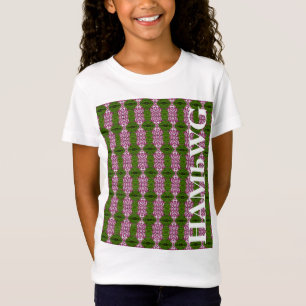 HAMbWG - Camisa T del Chica - Rosa Verde