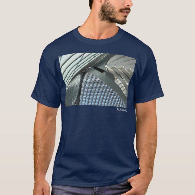 HAMbWG - Camiseta - Arcos blancos de arquitectura (Anverso)