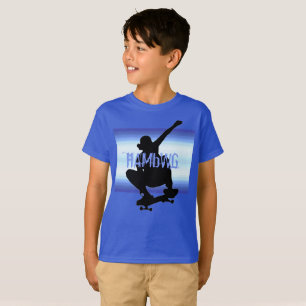 HAMbWG - Camiseta de T - Placa de patinaje con luz