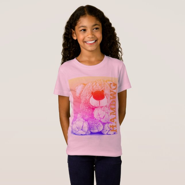 HAMbWG - Camiseta infantil - Oso Teddy (Anverso completo)