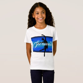 HAMbWG - Camiseta para niños - Balerina azul