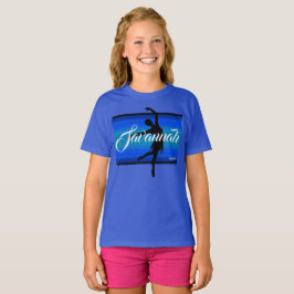 HAMbWG - Camiseta para niños - Balerina azul