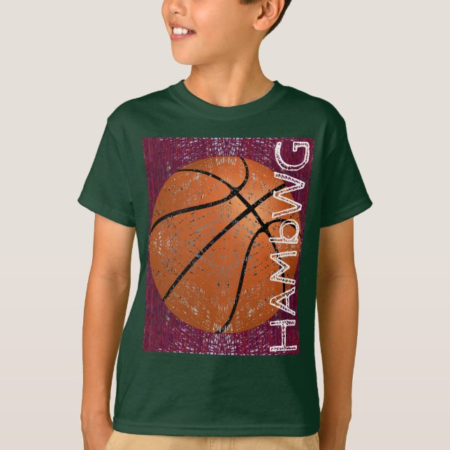 HAMbWG - Camiseta para niños - baloncesto (Anverso)
