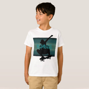 HAMbWG - Camiseta para niños - Boarda de patinaje 
