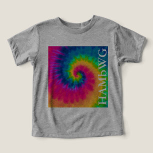 HAMbWG - Camiseta para niños - Brillante de tinte