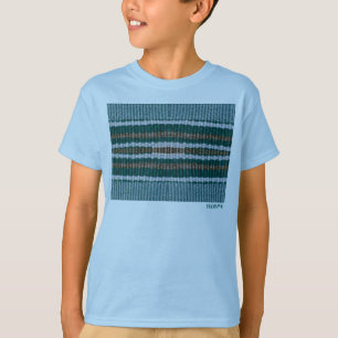 HAMbWG - Camiseta para niños - Hipster Verde azula