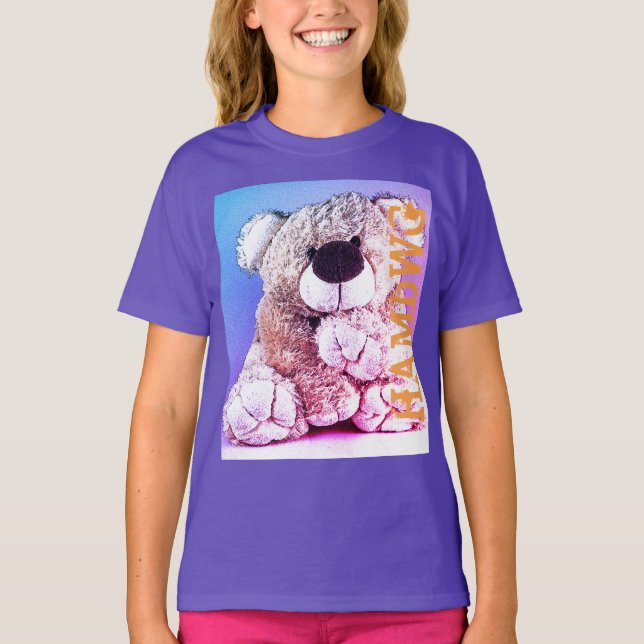 HAMbWG - Camiseta para niños - Oso de peluche (Anverso)