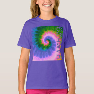 HAMbWG - Camiseta para niños - Tintes con púrpura