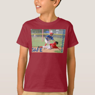 HAMbWG - Camiseta Raglan de manga corta para niños