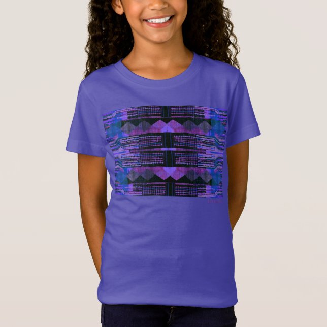 HAMbWG - Camiseta T - Blues morados (Anverso)