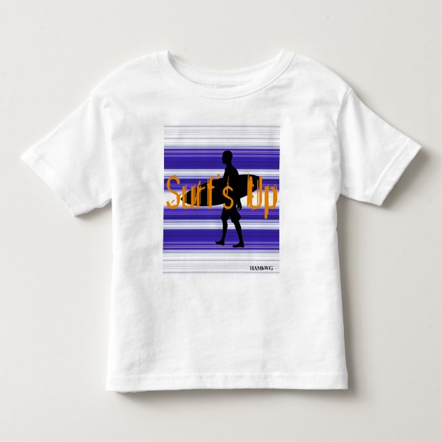 HAMbWG - Camiseta T para niños - Surf Up (Anverso)