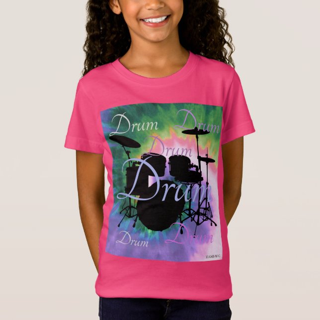 HAMBWG - Camiseta - Tambores (Anverso)