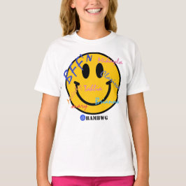 HAMbWG - Camisetas - Emoji Amarilla BFF