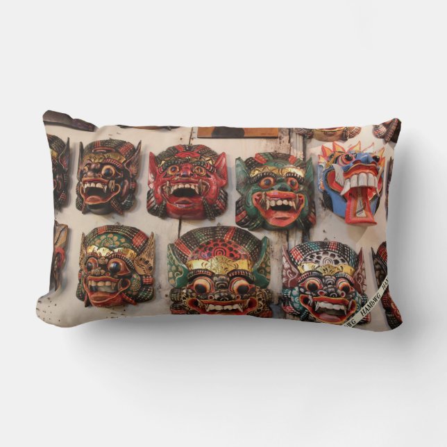 HAMbWG - Cojines decorativos - Máscaras aterradora (Anverso)