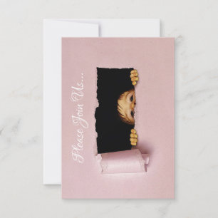 HAMbWG - Invitación - Bebé Peek-A-Boo