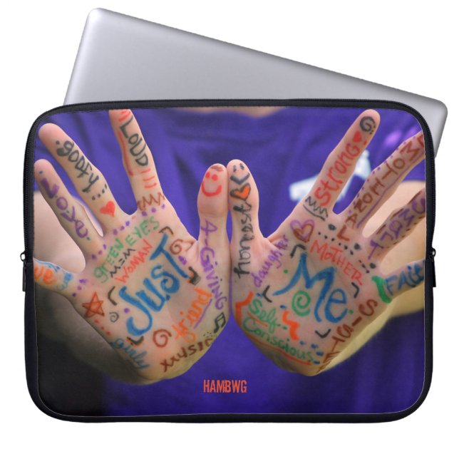 HAMbWG - Just Me - Funda para portátil Neoprene de (Frente)