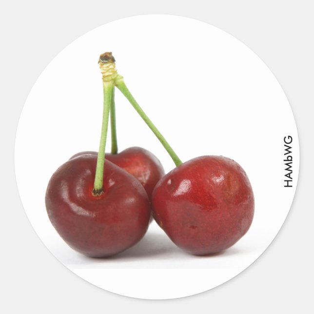 HAMbWG - Pegatinas - Cerezas (Anverso)
