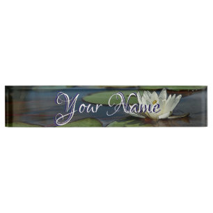 HAMbWG - Placa de nombre de escritorio - Nenúfar