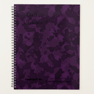 HAMbWG - Planificador diario Camuflaje púrpura