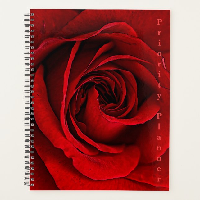 HAMbWG - Planificador diario - Rosa Roja (Anverso)