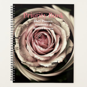 HAMbWG - Planificador diario - Rosa vintage