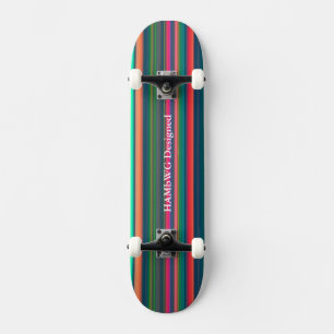 HAMbWG - Skateboards - Rayas brillantes