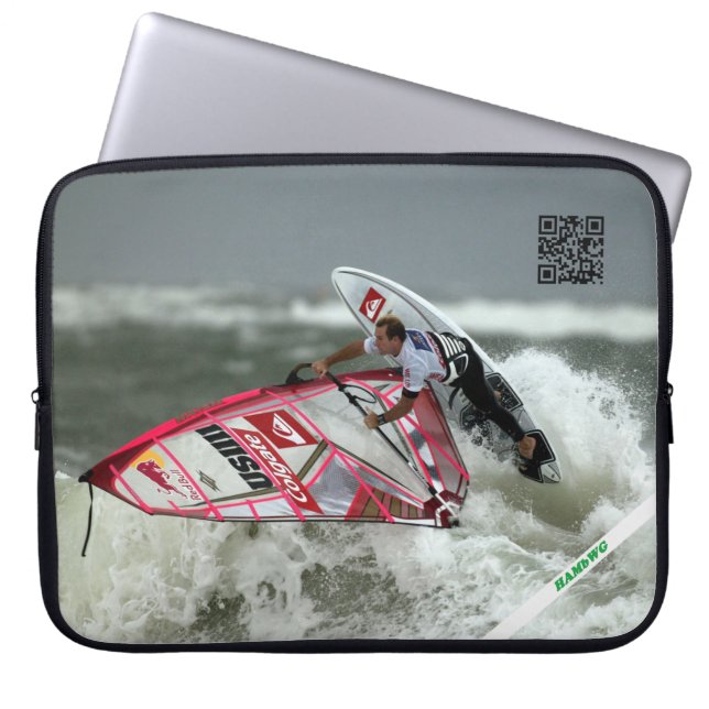 HAMbWG Wind Surfing - Funda para computadora Neopr (Frente)