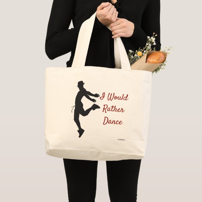 HAMbyWG - Bolsa de tela - Bailarina masculina (Anverso (producto))
