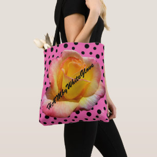 HAMbyWG - Bolsa Tote - Rosa Rockabilly
