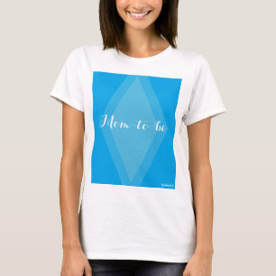 HAMbyWG - Camiseta de mujer - Mamá para ser - Azul