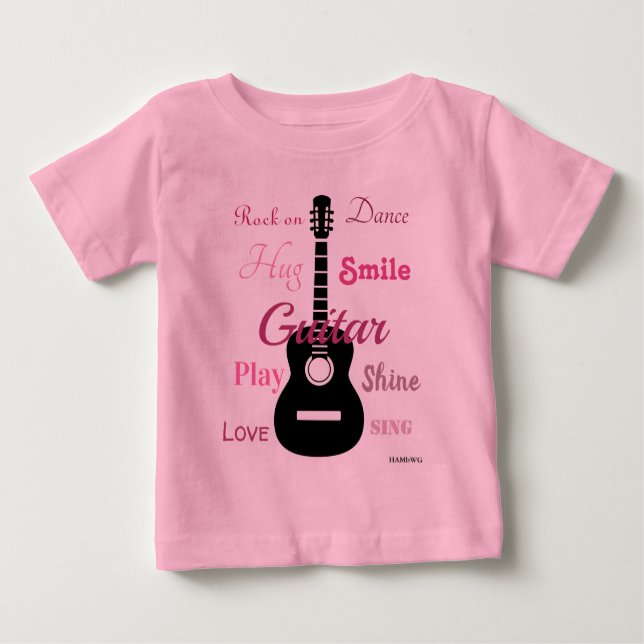 HAMbyWG - Camiseta en T - multicolor - guitarra (Anverso)