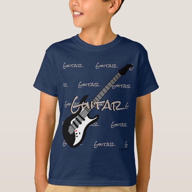 HAMbyWG - Camiseta en T - multicolor - guitarra (Anverso)