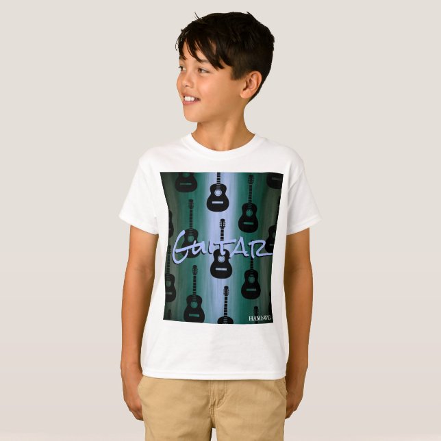 HAMbyWG - Camiseta en T - multicolor - Guitars (Anverso completo)