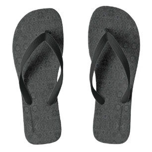 HAMbyWG - Chanclas para hombre - Tribal Carbón/Neg