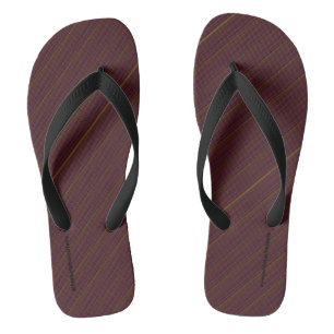 HAMbyWG - Chanclas para hombres mezcla de burdeos