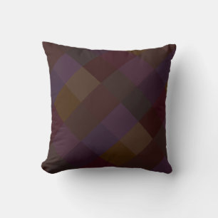 HAMbyWG - Cojín decorativo 16x16 - Paleta marrón