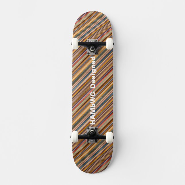 HAMbyWG Diseñado - Skateboard - Crayola (Anverso)
