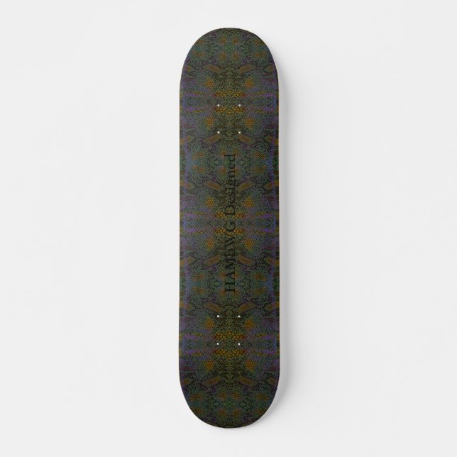 HAMbyWG Diseñado - Skateboard - Lizard Skin Look (Anverso )