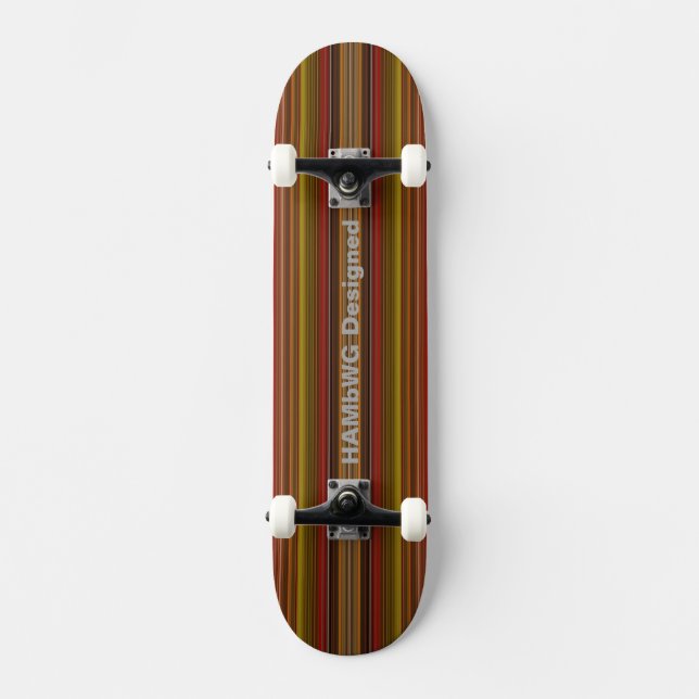 HAMbyWG Diseñado - Skateboard - Otoño (Anverso)