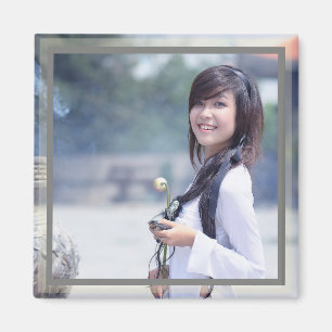 HAMbyWG - Imán fotográfico con doble borde